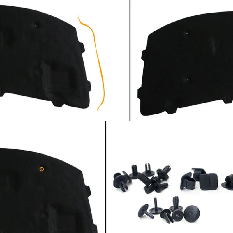 For Land Rover Discovery Sport L550 2014~2019 2016 2018 Front Hood Engine Heat Insulation Pad Soundproof Cotton Hood Accessories Vue