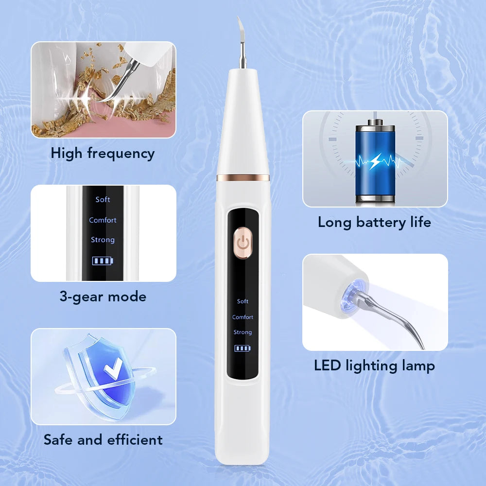 Electric Sonic Toothbrush Oral Care Kit – Whitening & Plaque Removal Electric Toothbrush Vue