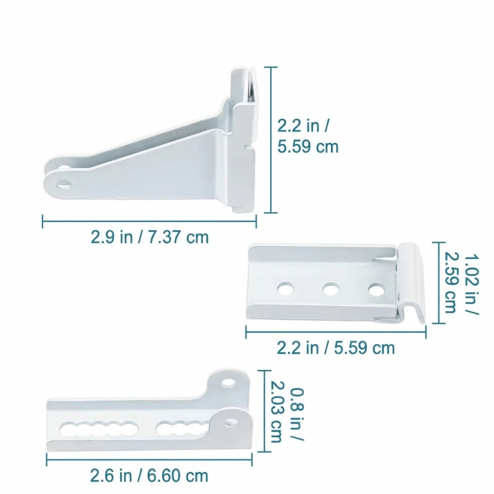 Sturdy Material Door Closer Mounting Bracket Stable Support Reliable Performance Repair Kit Durable Material Vue