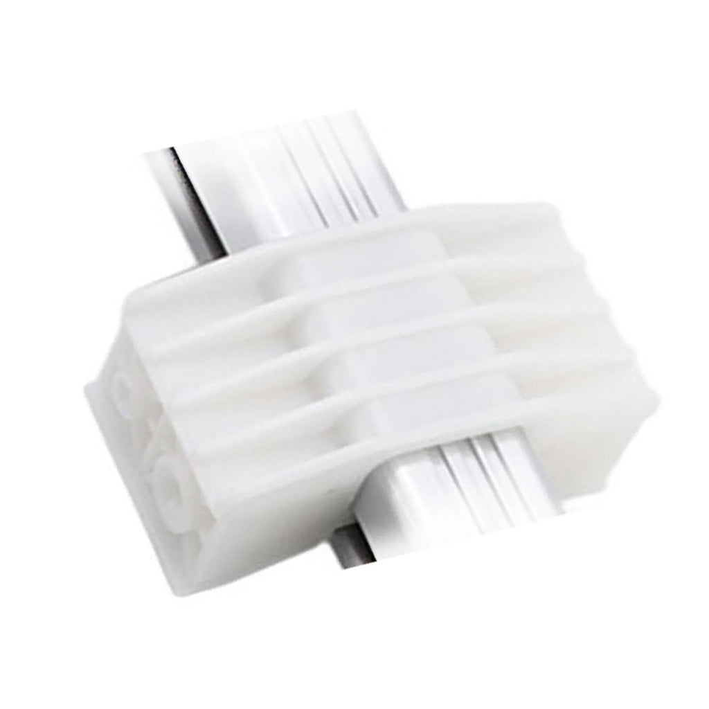 Electric Push Rod Slide Block Stable Connection Low Noise Motor Linear Actuator Slider for Replacement Vue WHITE