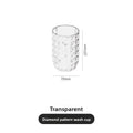 Multifunction Wash Tooth Cup Mouthwash cup Bathroom Tumblers Toothbrush Toothpaste Travel Washing Water Mug Bathroom Accessories Vue White