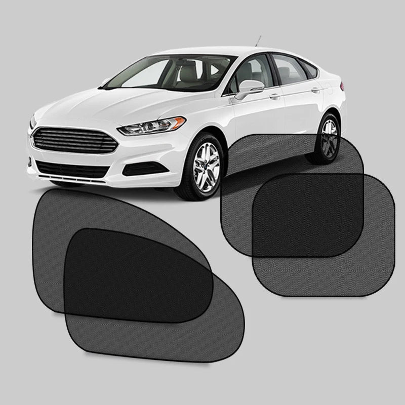 SEAMETAL Car Side Window Sun Shade Curtain Suction Cup Sun Protection Cover Car Window Curtains Sunshade Summer UV Blocking Film Vue