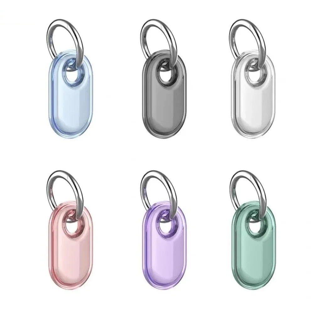 New For 2024 Galaxy SmartTag2 Key Cases Transparent Soft TPU Case Full Waterproof Protect For Samsung Galaxy Smart Tag 2 R1U1 Vue