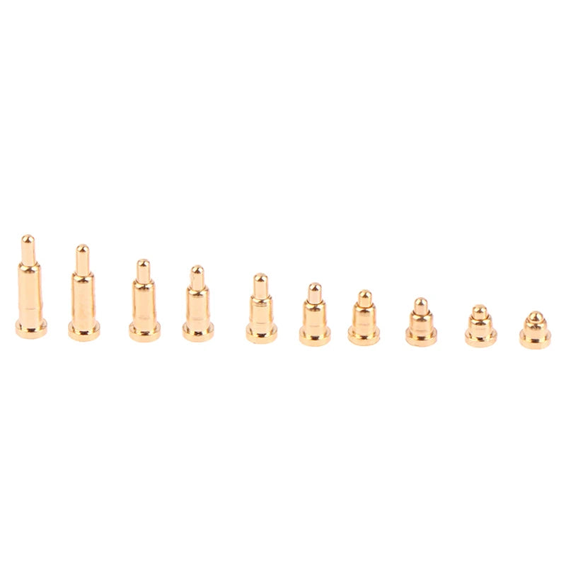 10Pcs 2.0/3/3.5/4/4.5/5/5.5/6.5/7MM SMT Pogo Pin Connector Pogopin Battery Spring Loaded Contact Needle PCB Test Probe Vue