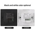 Smart Thermostat for Home WiFi Weekly Programmable Digital Thermostat Manual/Automatic Mode Tuya APP Control LCD Display Vue BW no Wifi