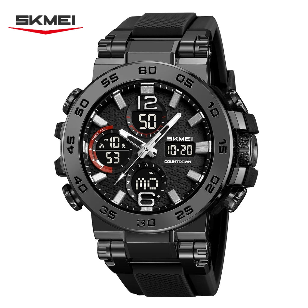 SKMEI 2499 Men's Sport Digital Watch – LED, Alarm, Waterproof Digital Sport Watch Vue