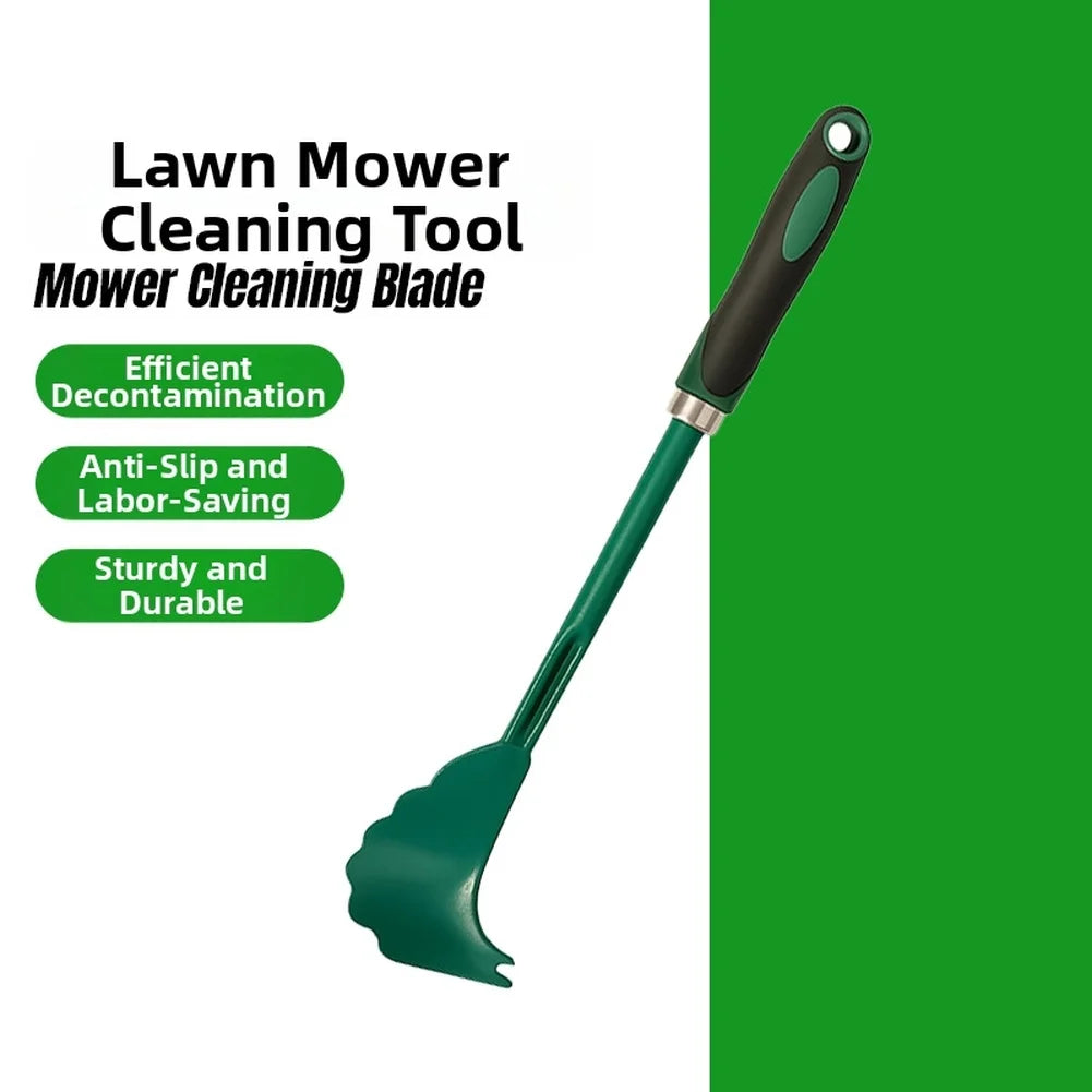 Lawn Mower Deck Scraper & Chassis Cleaning Brush Mower Cleaning Tool Vue