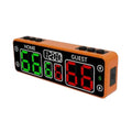Portable LED Digital Scoreboard with Countdown Timer Rechargeable Scoreboard Electronic Touch Type Scoreboard Sports Competition Vue Orange