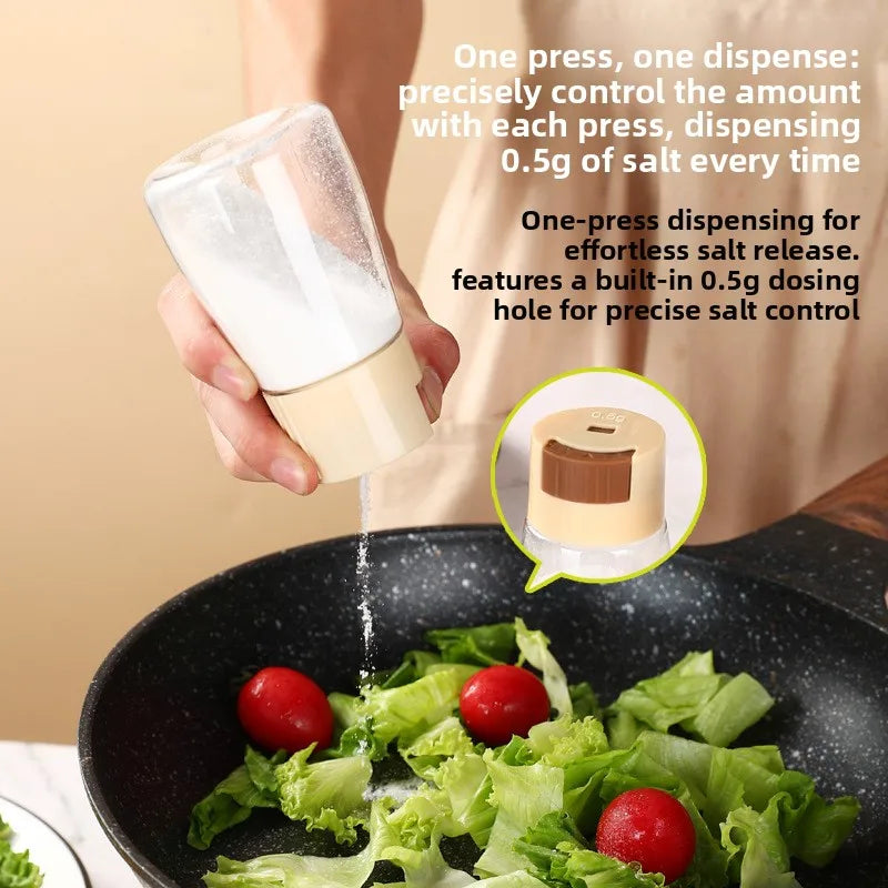 1-20PCS Kitchen Shaker Adjustable Pour Measuring Portion Control Seasoning Spice Dispenser for Home Cooking Dining BBQ Camping Vue