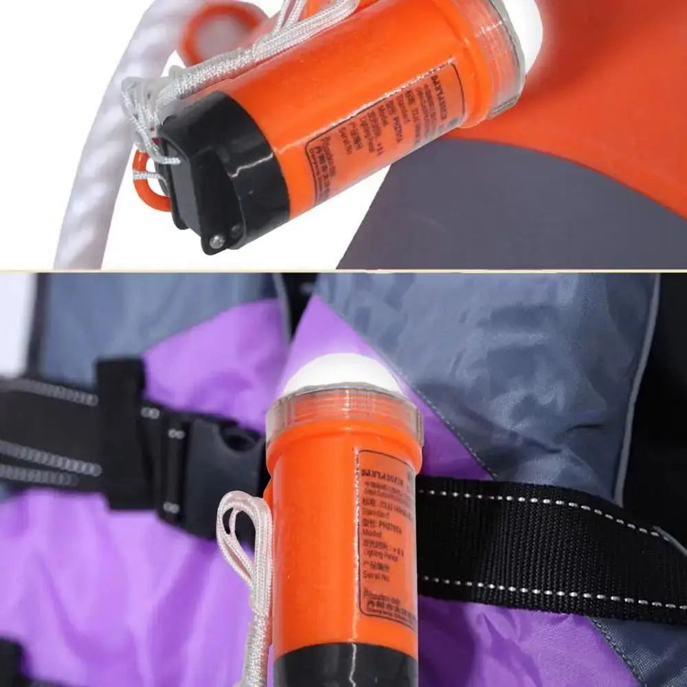 Life-saving Life Vest Light Emergency Overboard Survival Seawater Self-Lighting Light High Intensity Beam Gear Water Activated Vue