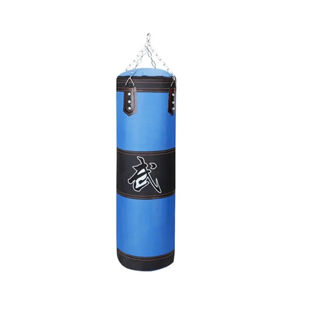 Taekwondo Training Props Hollow Oxford Boxing Bag 60/80cm Training Boxing Punching Bag Exercise Pressure Boxing Bag Indoor Vue Blue-80cm