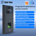 Wifi work with tuya app Access Control Attendance Machine Fingerprint Recognition Password Recognition U disk Records Export Vue F601EM-tuya