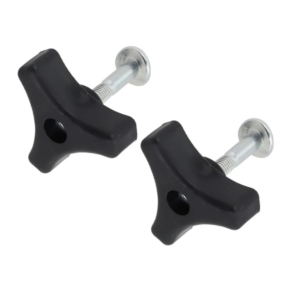 Plastic Lawn Mower Handle Screw Nut Hi-Strength Wear-Resist Triple-Cornered Triangles Knob Handle Kit Replacement Parts Vue 2 Set