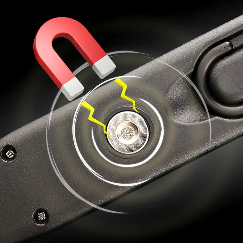 LED Flashlight Work Light USB Rechargeable Magnetic Emergency Work Lamp Hanging Car Inspection Repair Handheld Camping Lantern Vue