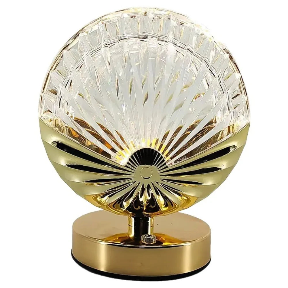 Dimmable Crystal Table Lamp Adjustable Soft Lights Acrylic Night Light 3 Colors Light Vase Design Atmosphere Light Home Decor Vue Style 1