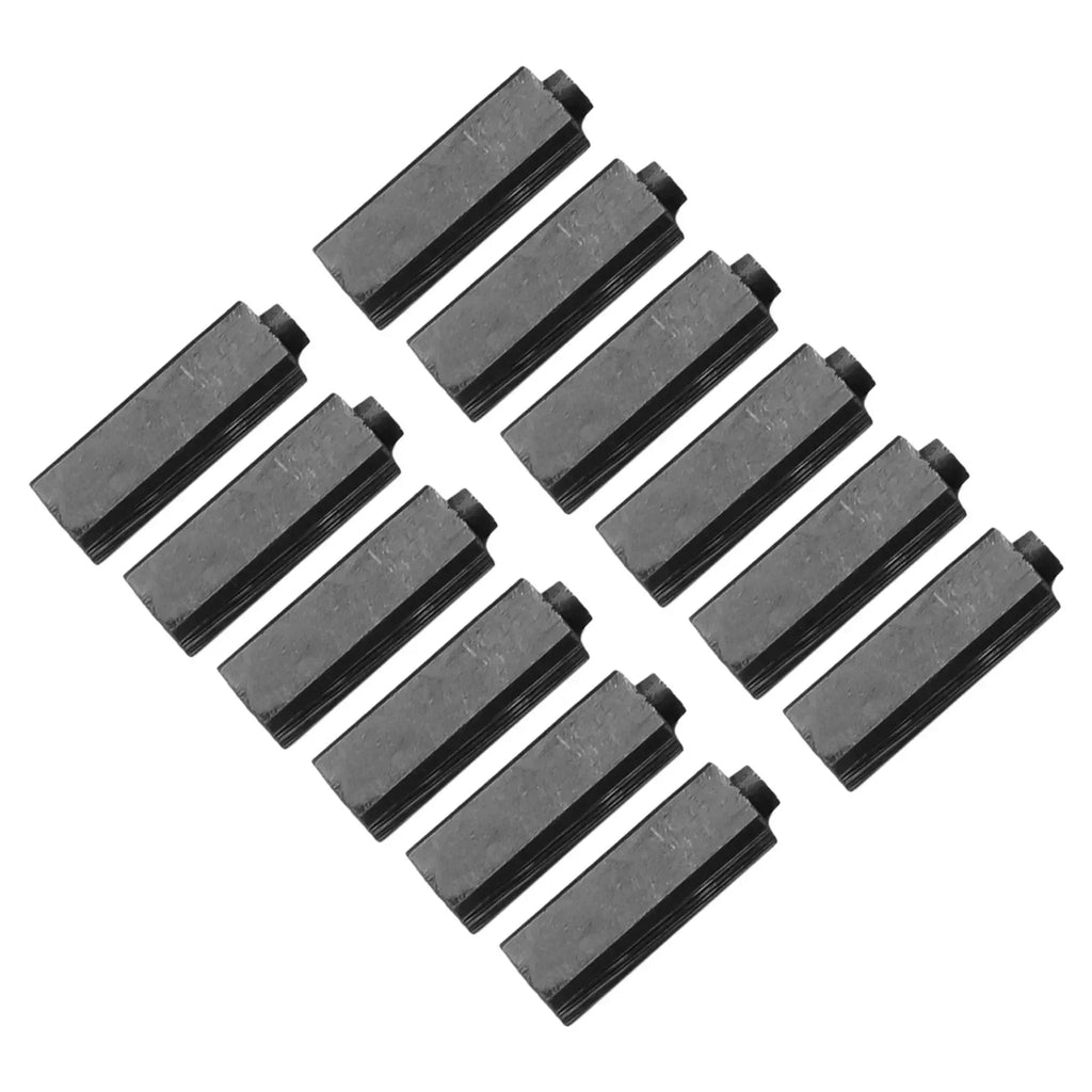 12pcs Carbon Brushes for Hair Dryer & Motors 4x5.5x17mm Carbon Brush Set Vue