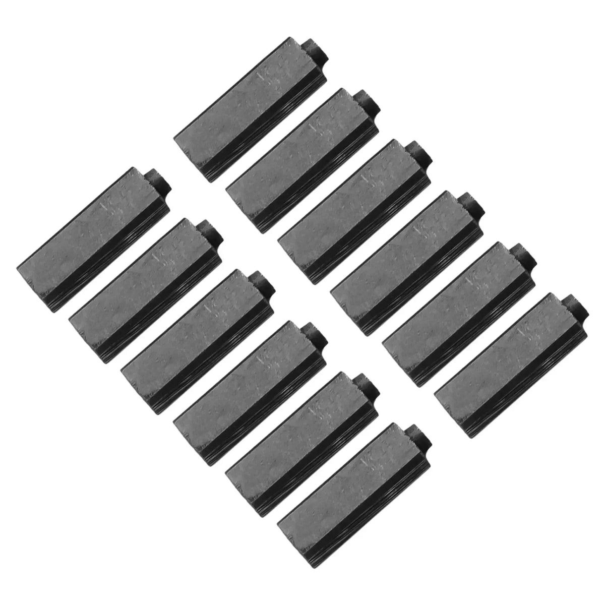 12pcs Carbon Brushes for Hair Dryer & Motors 4x5.5x17mm Carbon Brush Set Vue