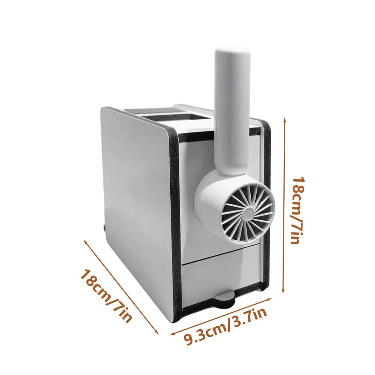 Bird Shelling Machine Wooden Rechargeable Bird Feed Shell Blower for Macaws Parrot Sparrow Parakeet Budgies Conures Cockatiels Vue