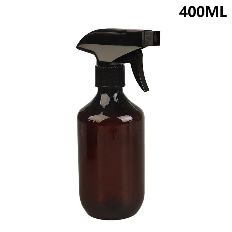 300/400/500ml Refillable Spray Bottle Multipurpose Plant Watering Sprayer Garden Flower Herb Mist Bottle for Cleaning Hair Care Vue 400ml Brown