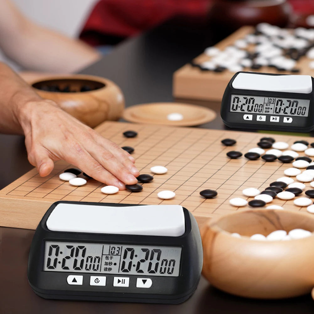 Digital Chess & I-GO Game Clock Timer | Memory & Step Function Game Clock Timer Vue