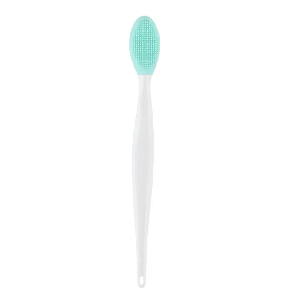 1PC/4PCS Removal Brushes Tools Wash Silicone Brush Beauty Skin Care Face Exfoliating Nose Clean Blackhead With Replacement Head Vue M251 green