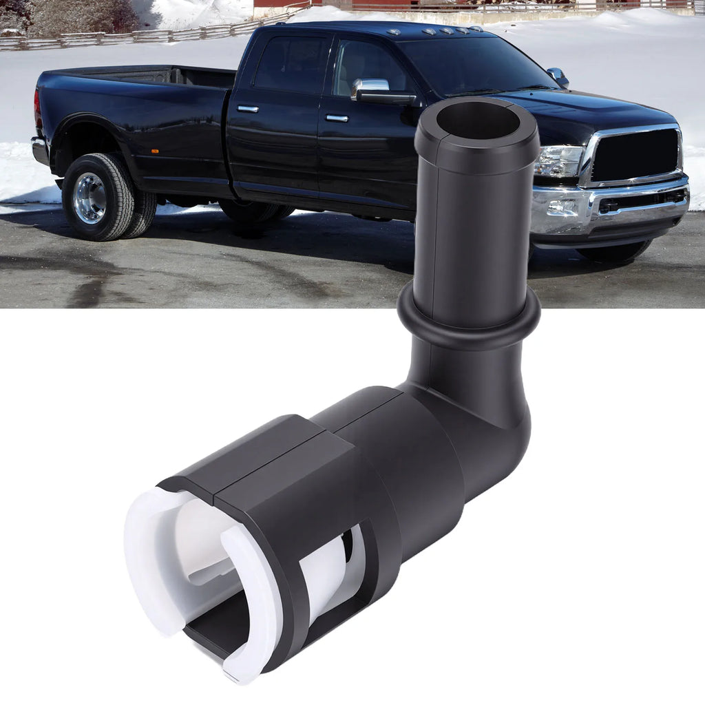 Elbow Heater Hose Connector Heater Hose Connector 90 Degree Elbow 800-416 Replacement for 3500 6.7L L6 2007-2010 Vue