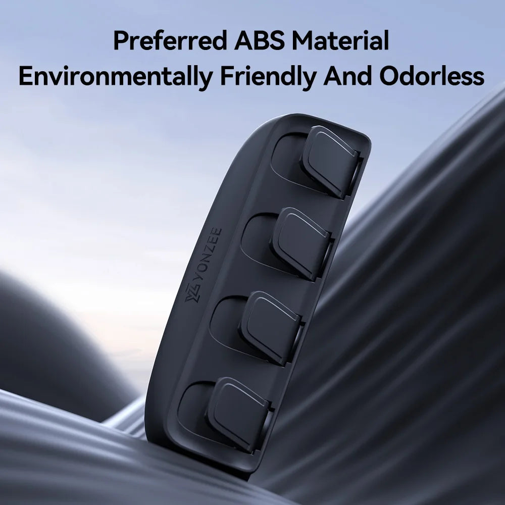 YZ for Tesla Model Y 3 Highland Juniper 2021-25 Folding hidden hooks for back seat ABS material Automotive Interior Accessories Vue