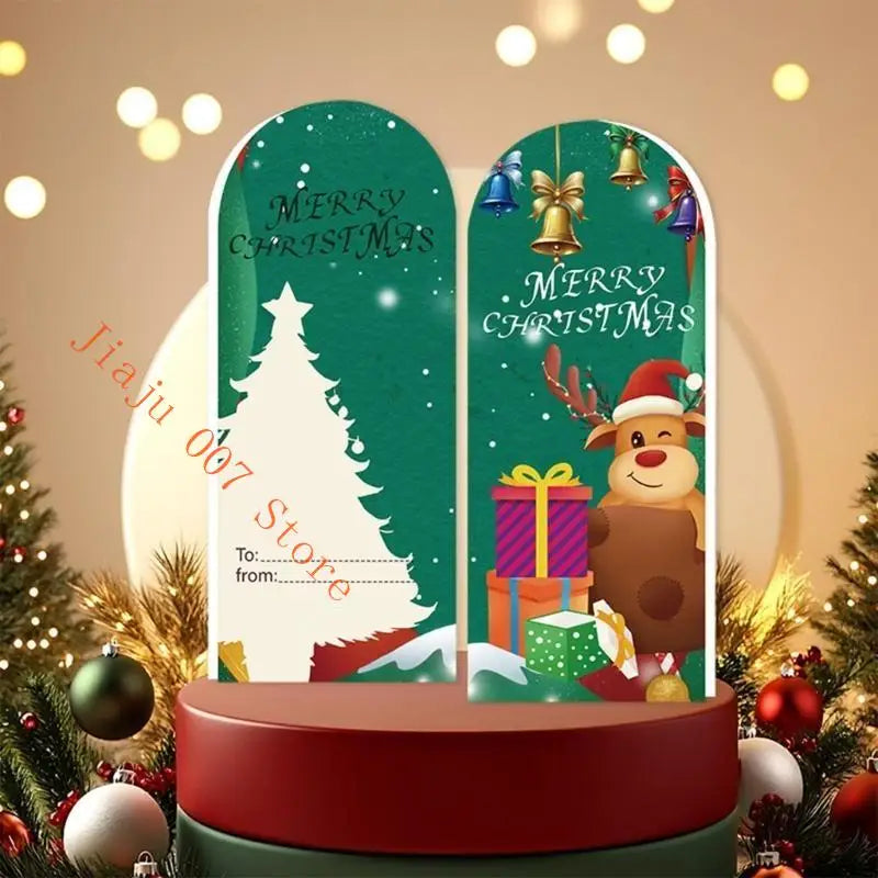 Handmade Christmas Card with Envelope & Stickers | 10 Styles Holiday Greeting Card Vue