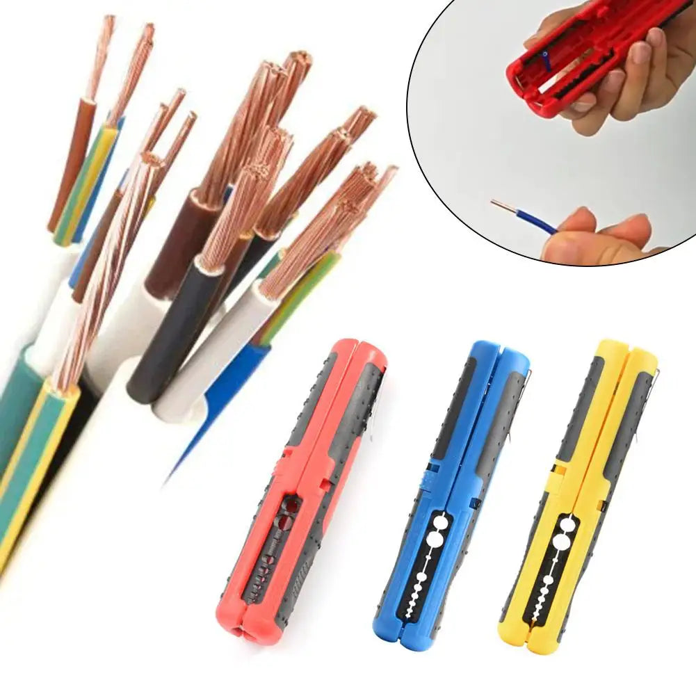 Pen Wire Stripper Multi-Functional Cable Stripping Tool For Coaxial, Ethernet, Electrical Wires, Portable Wire Stripping T Z3O7 Vue