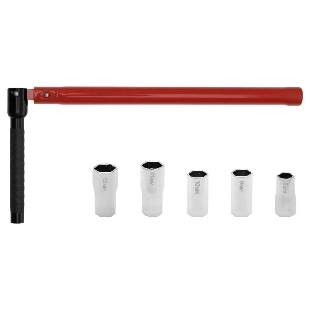Bar Handle Shower Valve Wrench Labor Saving Durable Hardened Tap Wrench Professional Grade Smooth Surface Plumber Socket Wrench Vue