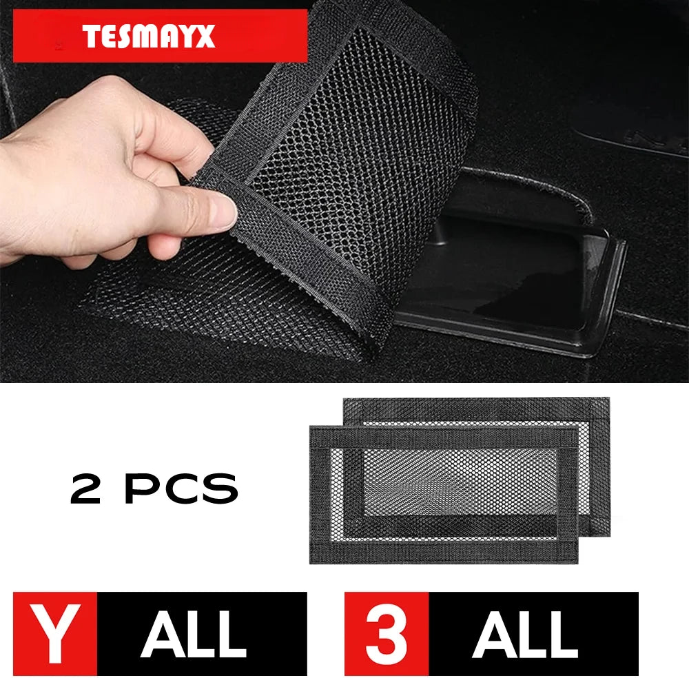 For Tesla Model Y Launch 2025-2020 Model 3 Highland 2024-2017 Air Outlet Under Seat Protective Cover 1 Pair Vent Mesh Filter Vue