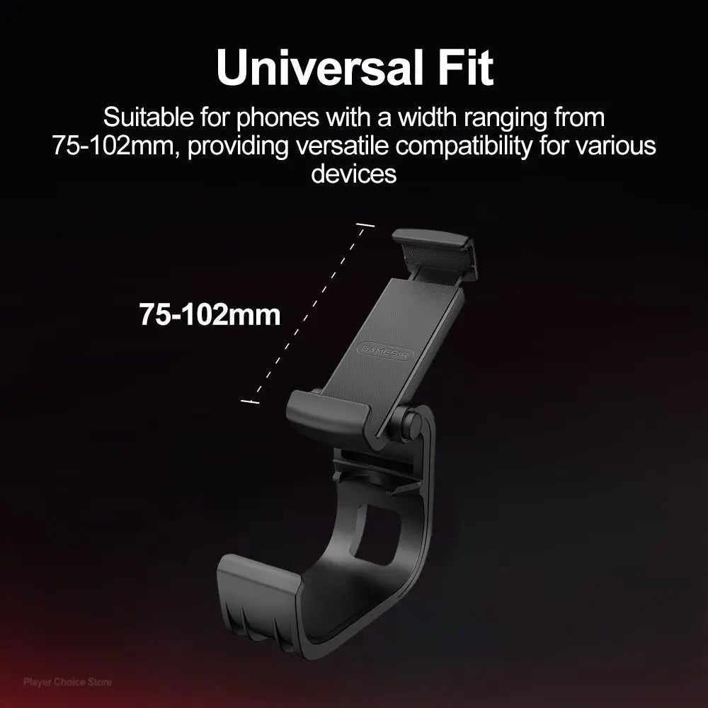 GameSir Gamepad Mobile Phone Clip Stand for Nova Lite Nova 2 Lite Super Nova Controle Foldable Design Fit Width 75-102mm Vue