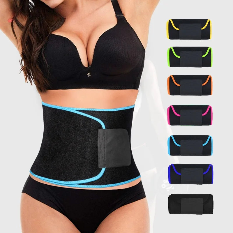 Outdoor Running Waist Belt Multi-color Optional Sports Mobile Phone Pocket Fitness Belt High Waist, Abdominal Belt Vue