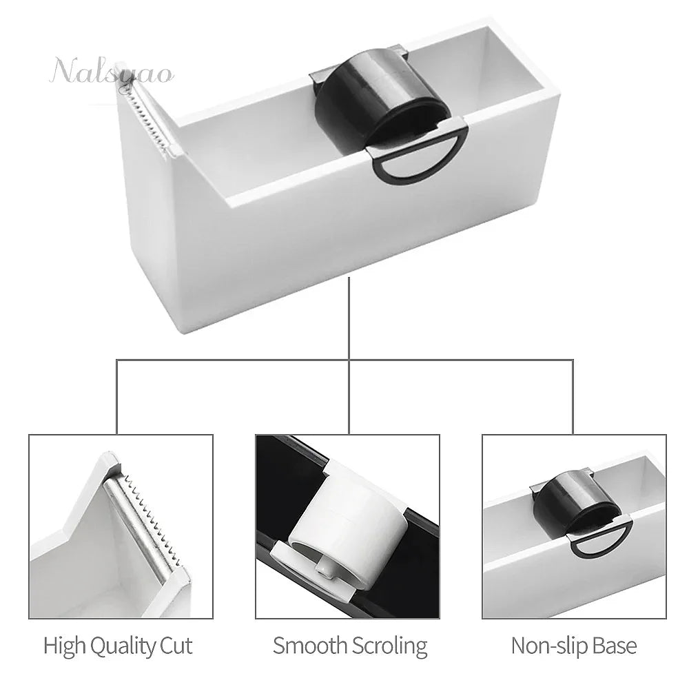 Eyelash Extension Tape Cutter Lash Adhesive Tape Split Tool Plastic Rotating Cutting Makeup Lash Supplies Vue