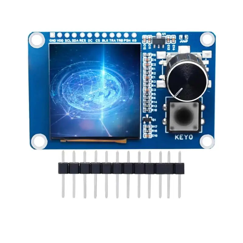 Hot-ST7789 Driver SPI Interface-1.54-Inch IPS TFT Display Module-240X240 HD Resolution With EC11 Vue As Shown with EC11