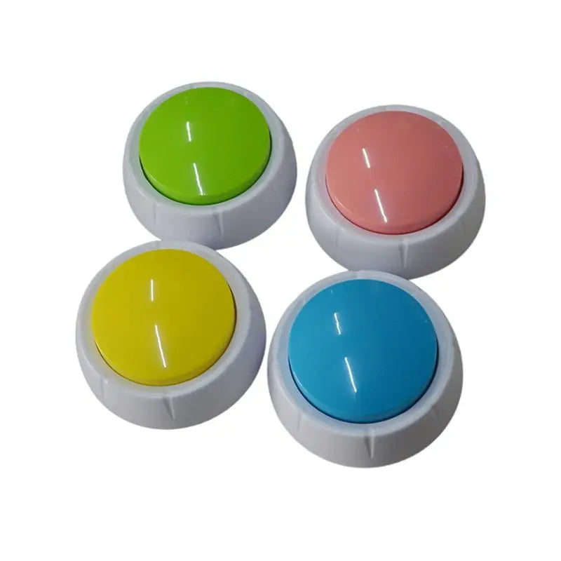ABKW-Squeeze Sound Box Music Box Recordable Voice Sound Button Party Supplies Communication Buttons Buzzer Sounding Box Vue