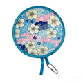 Fashion Summer Handheld Folding Fan Polyester Japanese Oil Painting