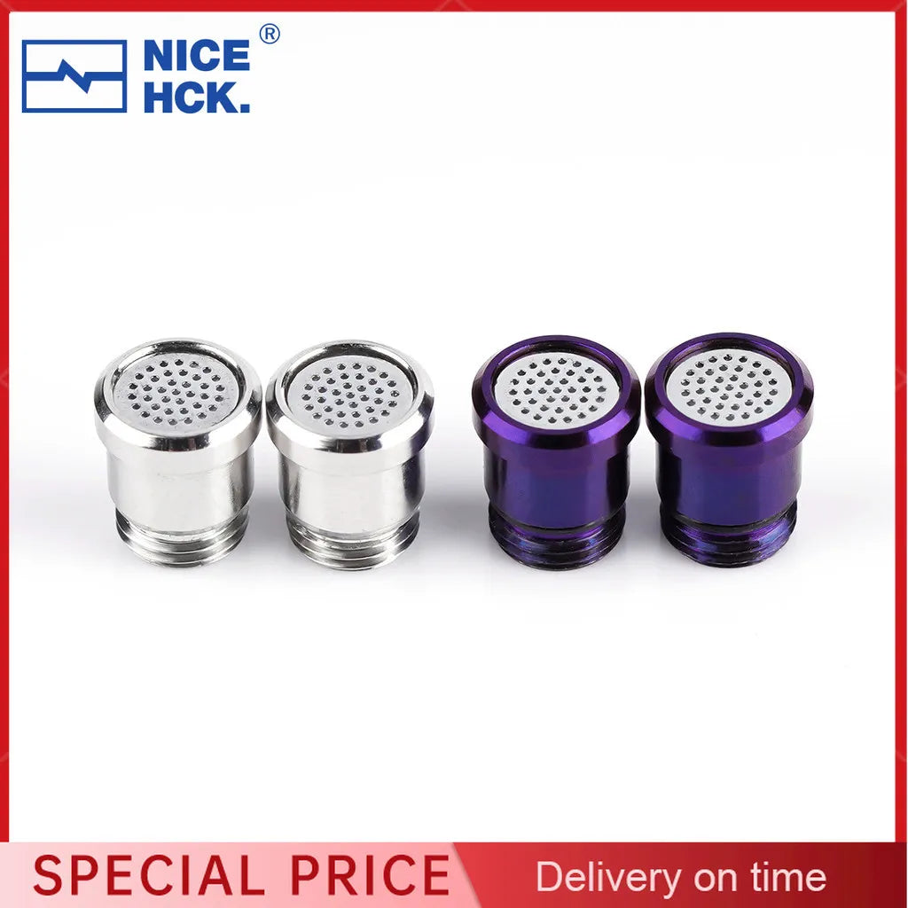 NICEHCK Replaceable Acoustic Tubes – Titanium & Steel Nozzles IEM Acoustic Nozzle Vue