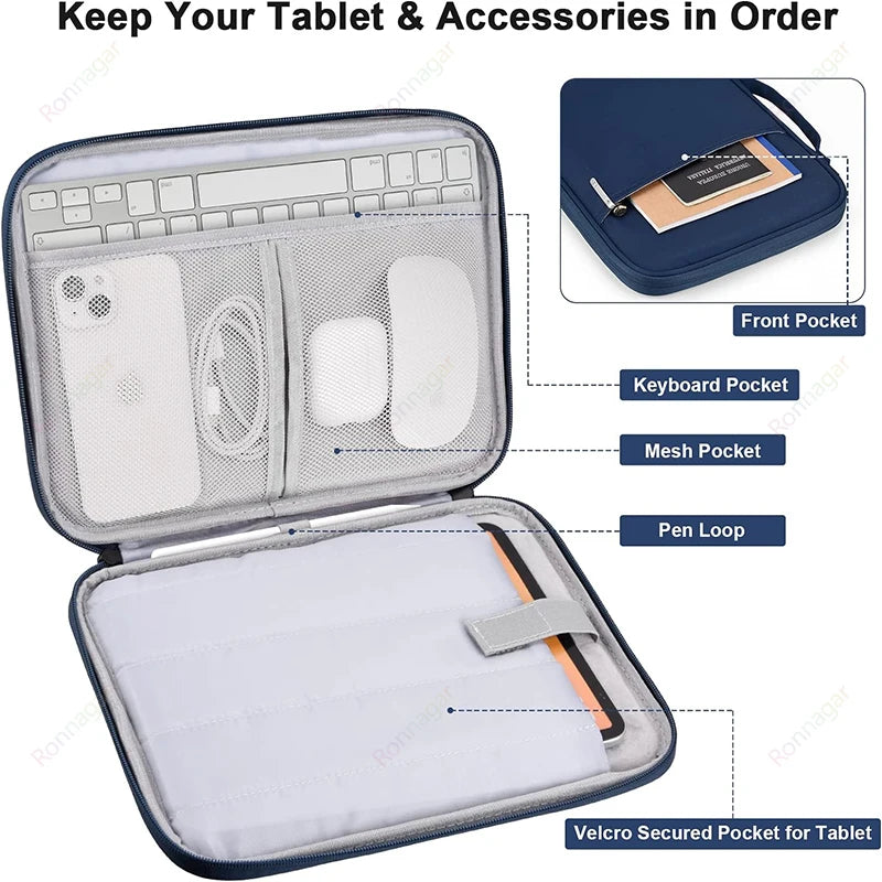 Laptop Sleeve for MacBook Air/Pro 13–15" M1 M2 M3 M4 | Ronnagar Laptop Sleeve Vue