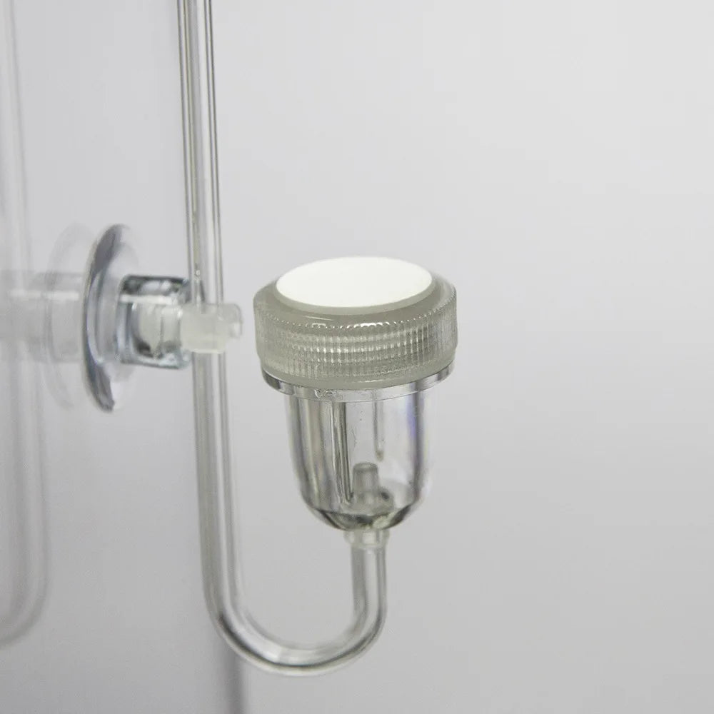 Aquarium U-tubes CO2 Diffuser Fish Tank Transparent Acrylic CO2 Refiner Regulator with Suction Cup Aquarium Accessories аквариум Vue