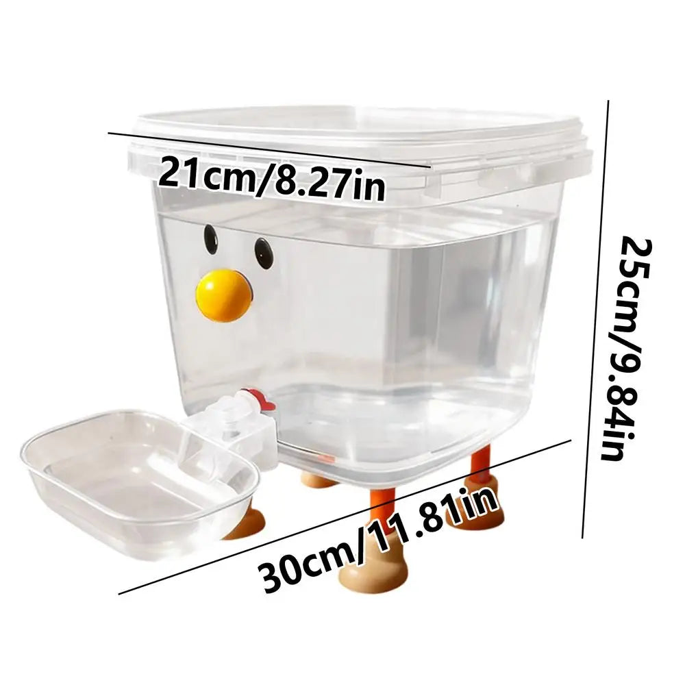 3L/5L Cartoon Smile Face Pet Water Fountain, Automatic Drinking Dispenser For Cats Dogs, Quiet Auto Waterer For Home Living Room Vue 5L
