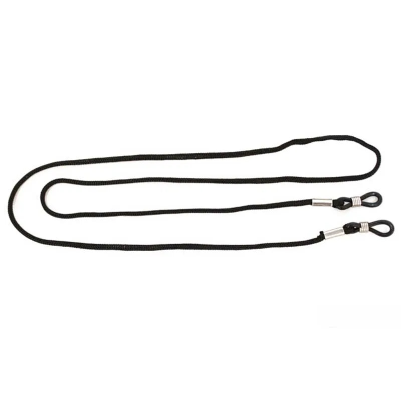 12PCS Black Nylon Cord Eyeglass Holder Sunglass Eyewear Glasses Neck String Strap Vue