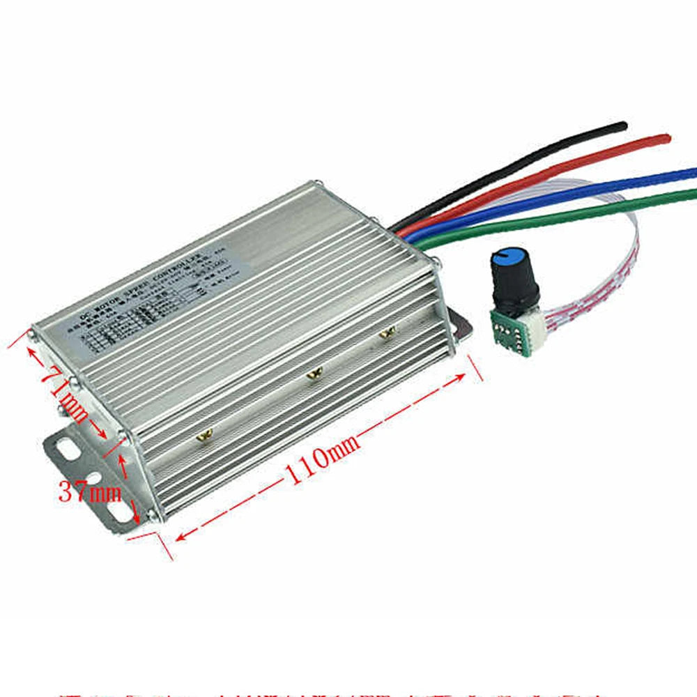 DC12-36V Motor Speed Controller 40A Speed Range PWM Motor Governor Brush Motor Regulating Controller with Potentiometer Vue Default Title