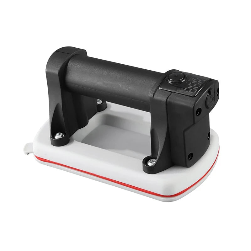 Electric Vacuum Suction Cup 90KG Bearing Capacity Heavy Duty Vacuum Lifter for Glass Tile Granite Manual Lifting Magnets Tools Vue Black 90Kg
