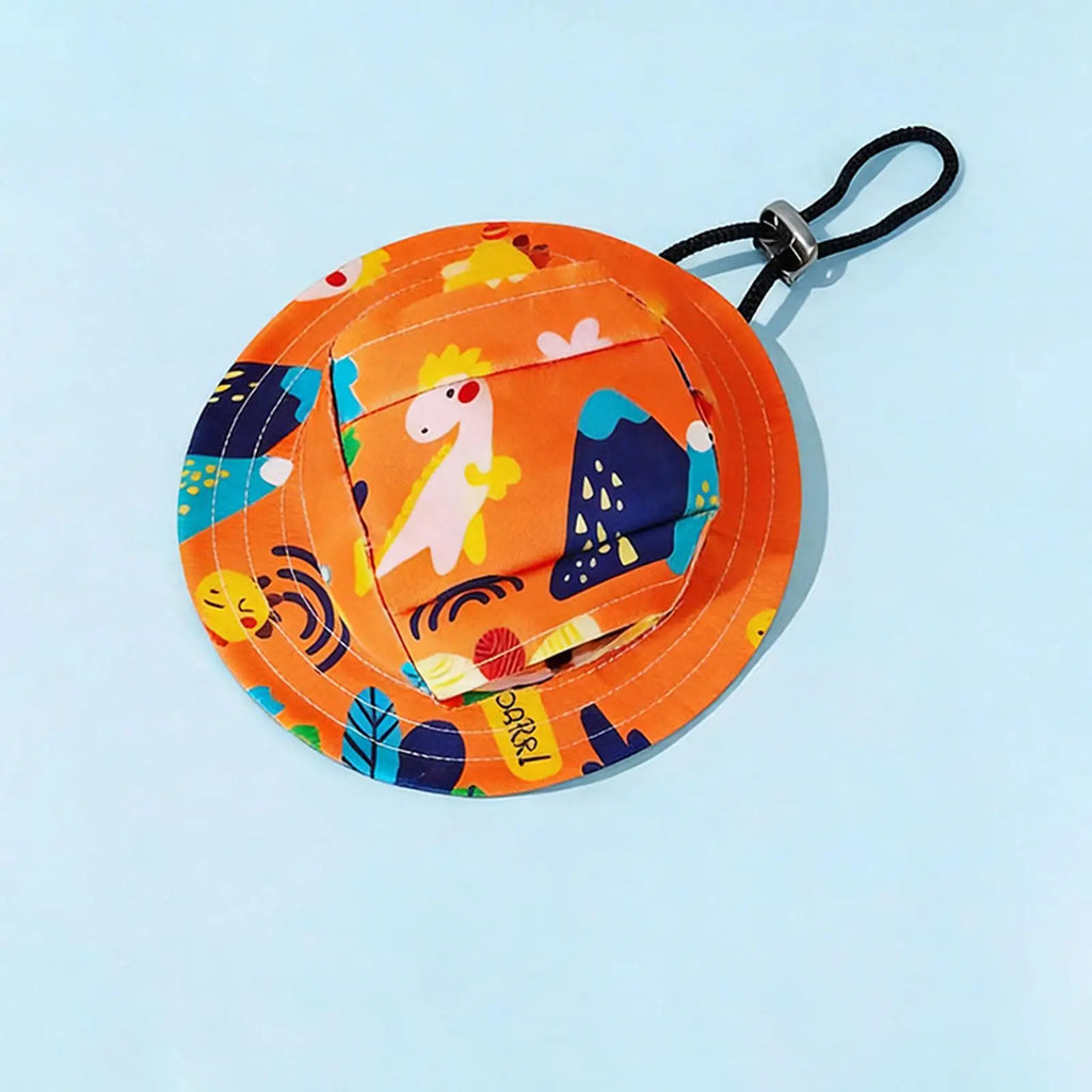 Hat for Dog Wide Brim Non Slip Summer Pet Supplies Cat Sun Hat Dog Accessories for Small Medium Large Puppy Kitten Beach Hiking Vue