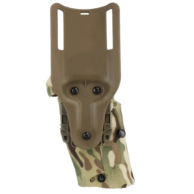 Tactical Holster 6354DO Glock Holster Drop Adapter Quick Release Leg Belt Set Holster Fit 17/19 With X300/x300u Military Caza Vue
