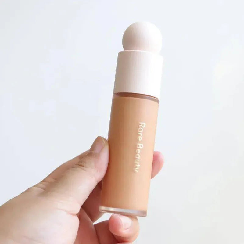 Rare Beauty Matte Touch Weightless Foundation Liquid Blendable Covers Flaws Dark Circles Freckles Acne Coverage Face Base Makeup Vue