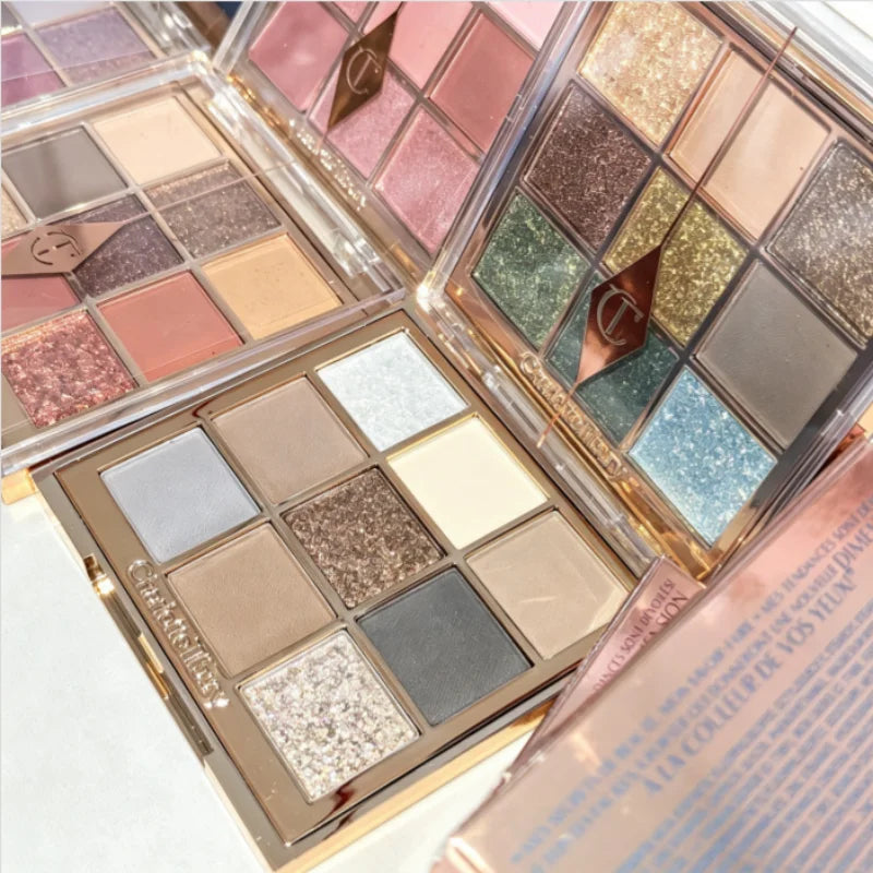 fashion Easy Apply Blusher Lasting Brighten Charlotte Makeup Tilbury 4/6/9 Colors Eye Shadow Disc Waterproof Eye Shadow Palette Vue