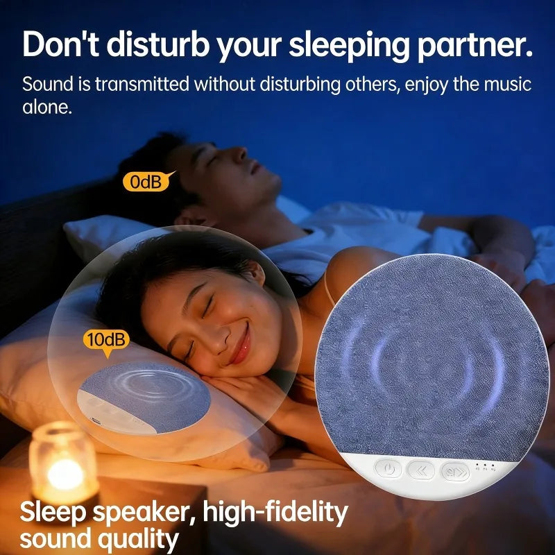 X3pro Bedroom Pillow Speaker Nature Sound White Noise Soundbar Wireless MP3 Music Player Mini Sleeping Bluetooth Sound Machine Vue