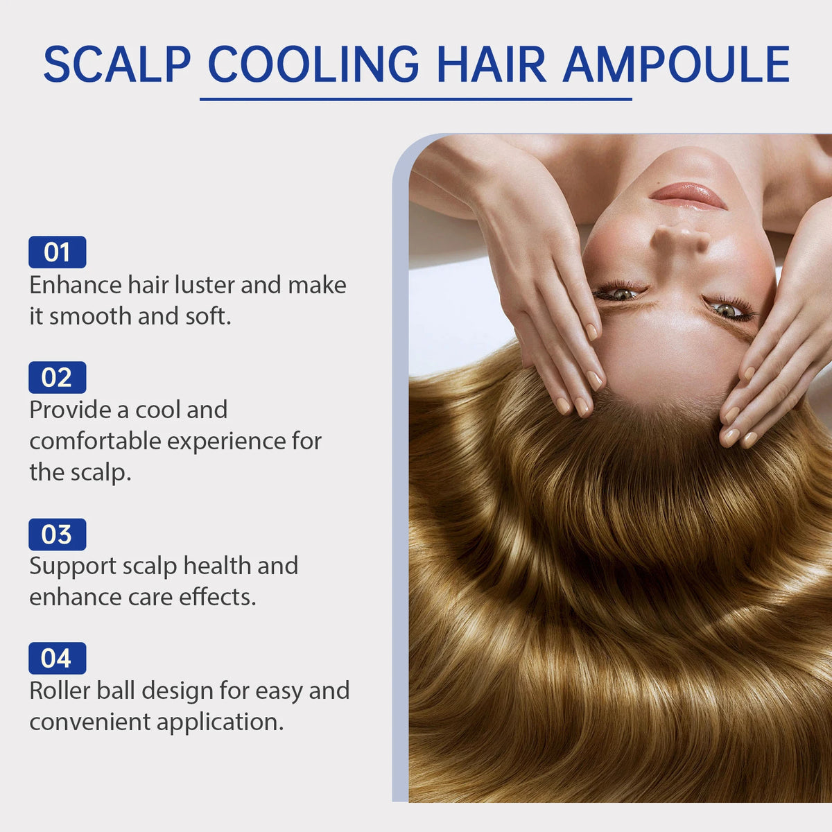 Seapuri Scalphy,Hair Essences,Hair Essence Rollerball, Cooling & Refreshing, Hair Essence Ball Bearing Keeps The Scalp Clean Vue